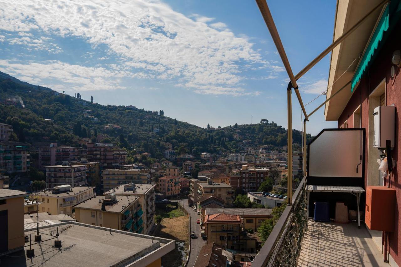 073 - Casa Rapallo Con Attico Privato, 10 Minuti Mare Spiaggie A Piedi Exterior foto